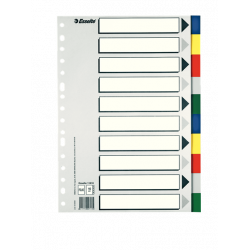 SEPARADOR C/ABECEDARIO O ÍNDICE IMPRIMIB