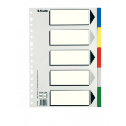 SEPARADOR C/ABECEDARIO O ÍNDICE IMPRIMIB