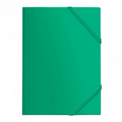 CARPETA POLIPROP C/GOMAS/SOLAPA DIN A4/F