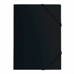 CARPETA POLIPROP C/GOMAS/SOLAPA DIN A4/F