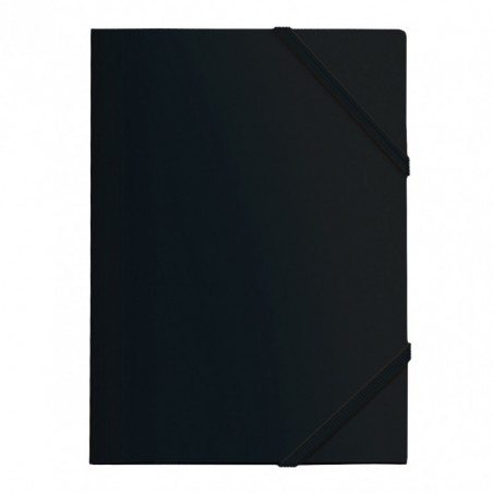 CARPETA POLIPROP C/GOMAS/SOLAPA DIN A4/F