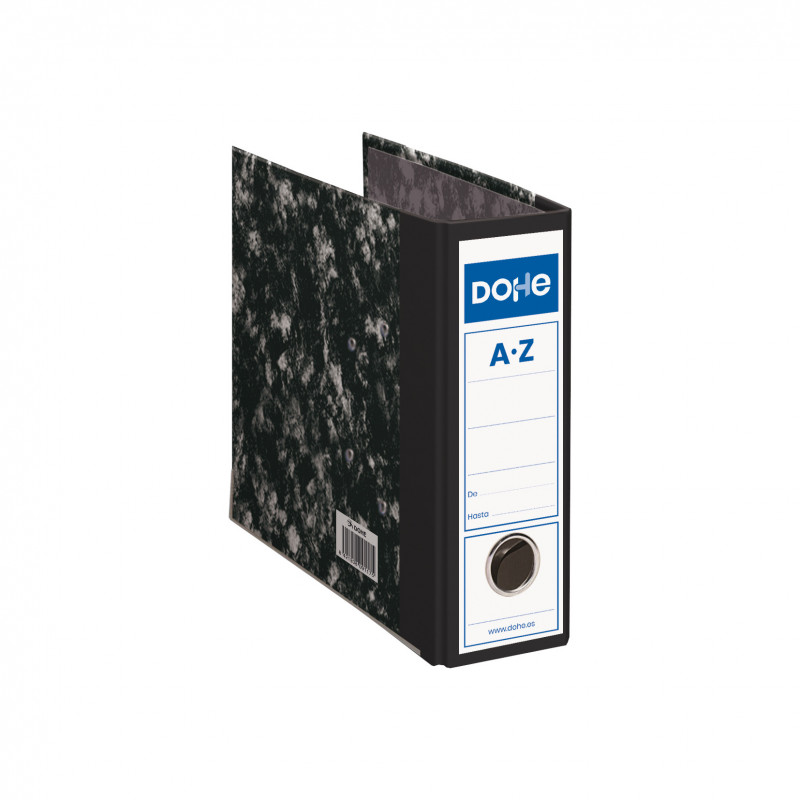 ARCHIVADOR AZ CARTÓN JASPEADO PALANCA