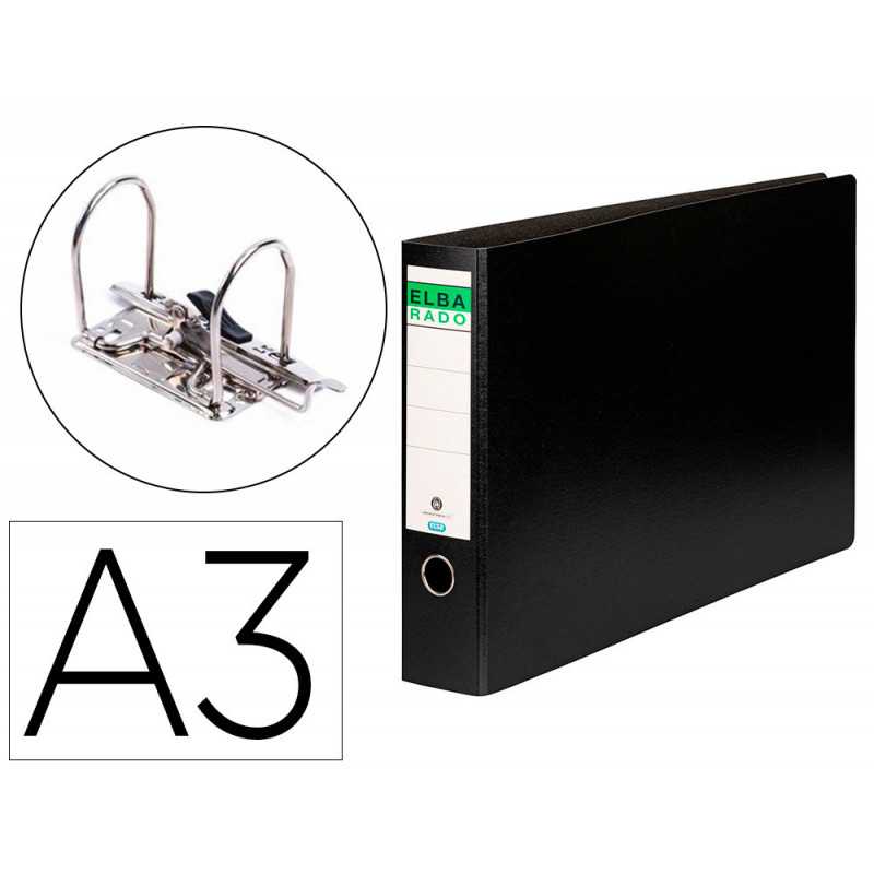 ARCHIVADOR CART FORRADO PLAST DINA3