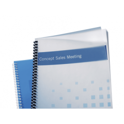 TAPAS ENCUADERN PP,DIN A4,500MICRAS 100U