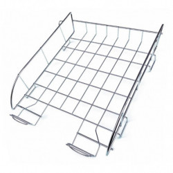 BANDEJA SOBREMESA METALICA CROM APILABLE