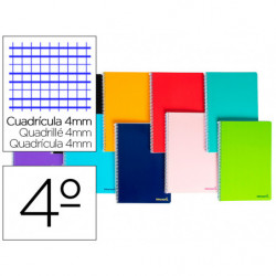 BLOC ESPIRAL CUBIERT CARTONCILLO 80H