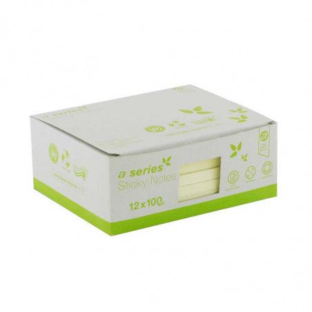 BLOC NOTAS AUTOADH COLOR 76X127MM 100 H