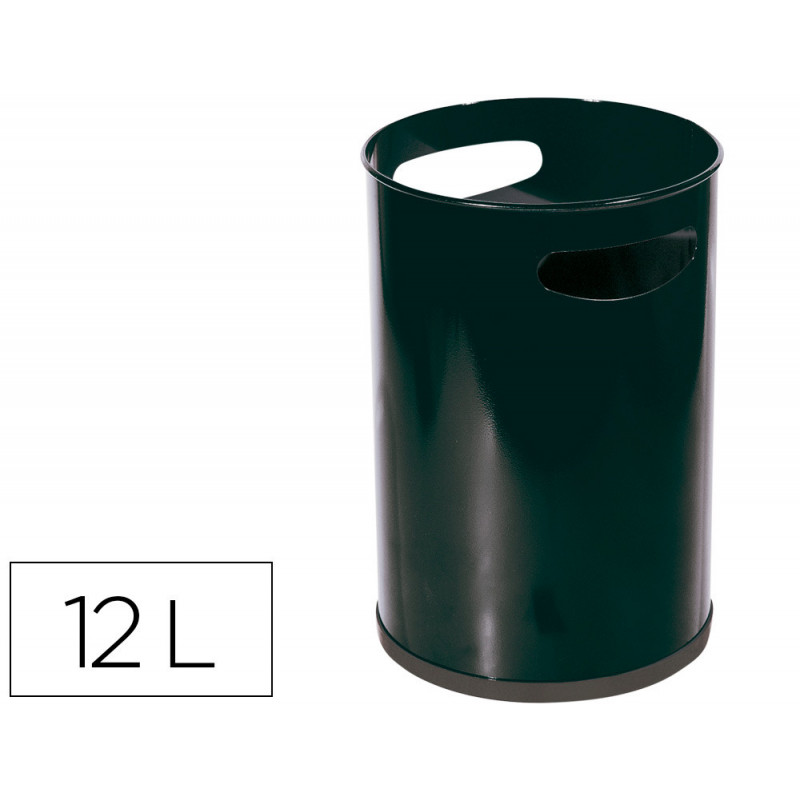 PAPELERA METALICA Ø21,5CMXALTURA 32CM