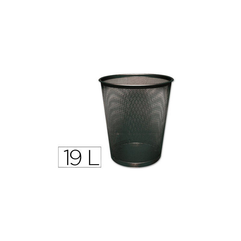 PAPELERA METALICA Ø21,5CMXALTURA 32CM