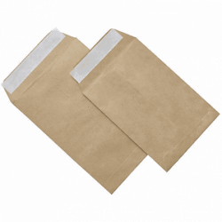 BOLSA ENVIO PAPEL 229X 324 250 UND