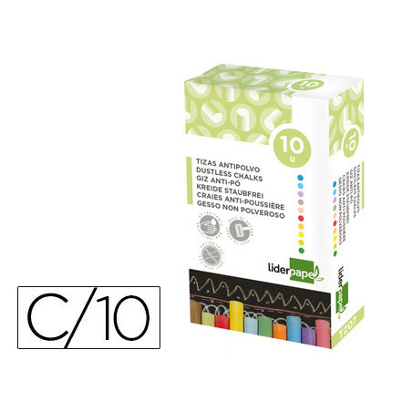 TIZAS PIZARRA VERDE 10 UND