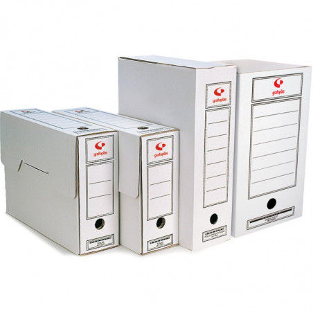 CAJA ARCHIVO DEFINIT CARTON BLANCO