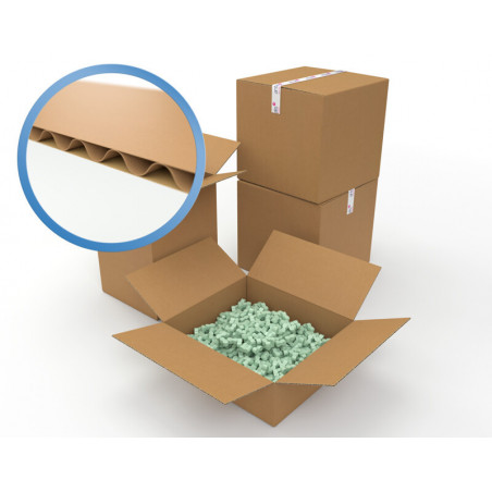 CAJA EMBALAJE RECICL 1CANAL 600X400X290