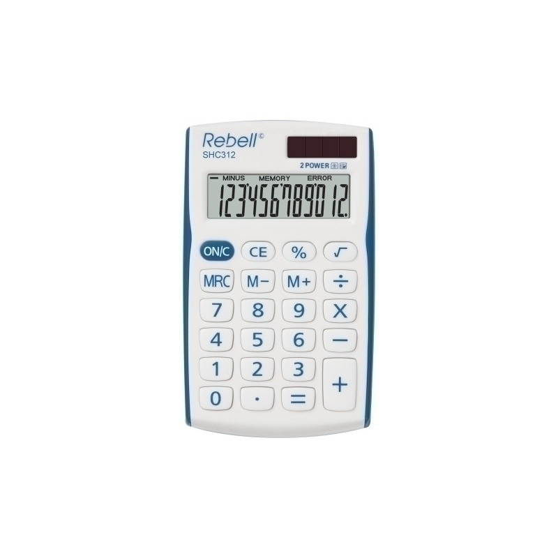 CALCULADORA BOLSILLO SOLAR/PILAS