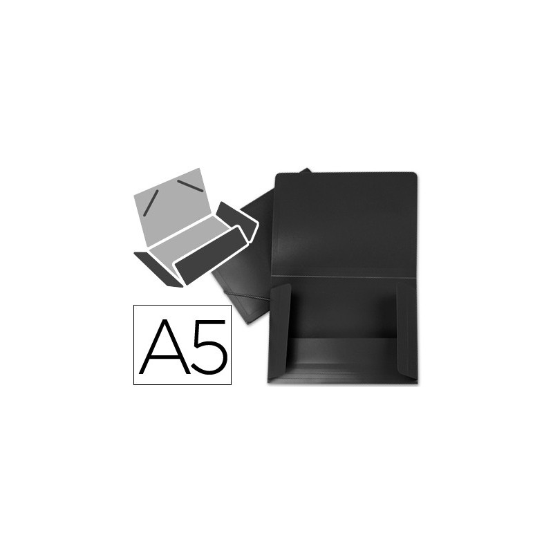 CARPETA CARTON PLASTIF C/GOMAS MEDIO Fº