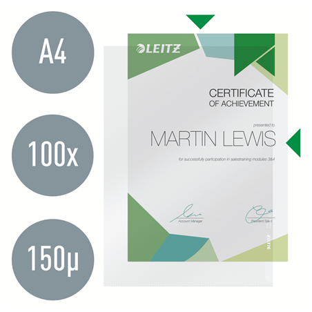 CARPETA DOSSIER C/UÑERO PP RECICL 160 µ