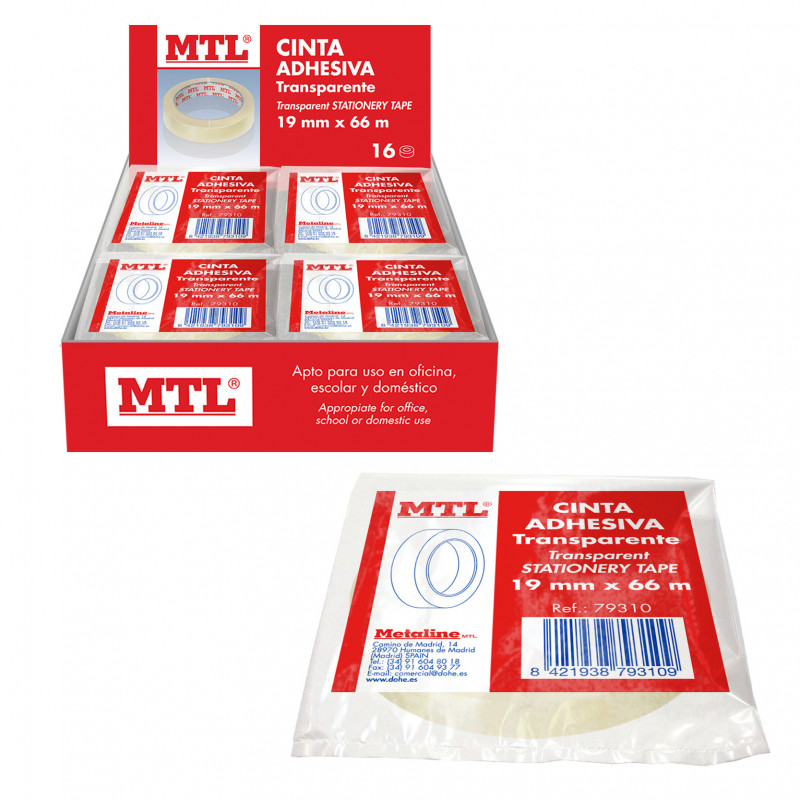 CINTA ADHESIVA TRANSP GRAN RESISTENCIA