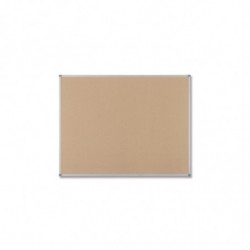 TABLON ANUNCIOS CORCHO MARCO ALUM 90X120