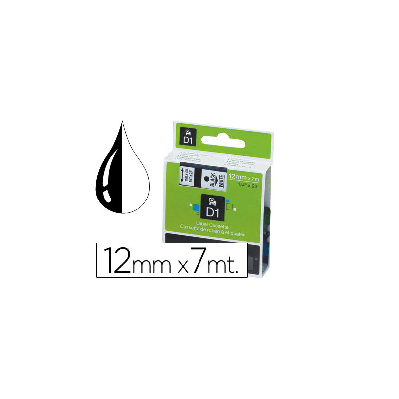 CINTA ROTULADORA SOBREMESA 6-9-12MM x 7M