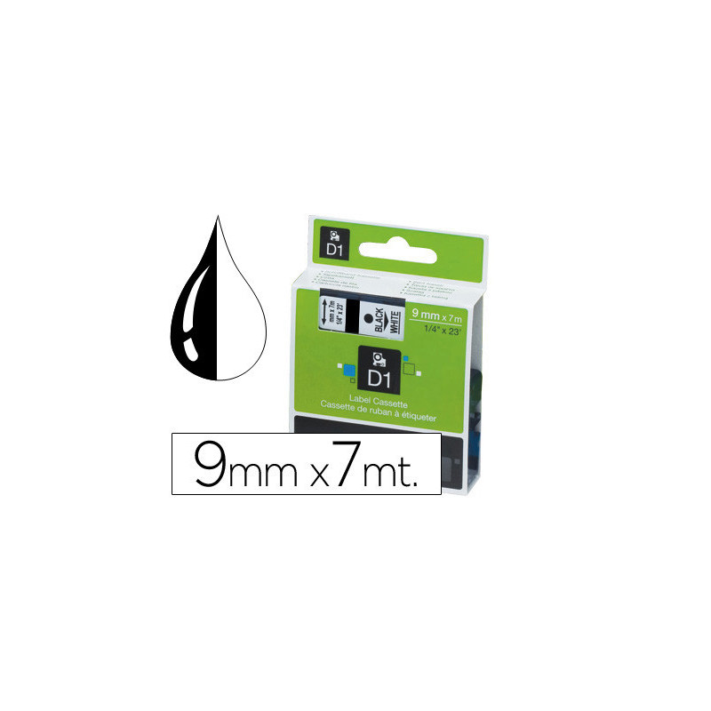 CINTA ROTULADORA SOBREMESA 6-9-12MM x 7M