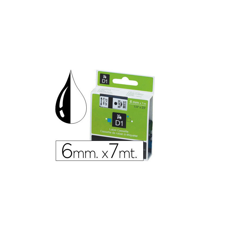CINTA ROTULADORA SOBREMESA 6-9-12MM x 7M