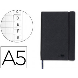 CUADERNO C/INDICE ALFABET/LISTIN COSIDO