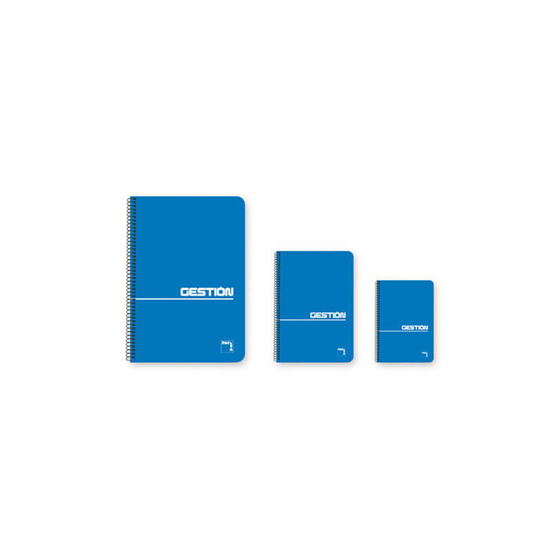 CUADERNO ESPIRAL CUBIERT PLASTIF 80H