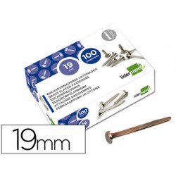 ENCUADERNADORES DE LATÓN, 100 UND