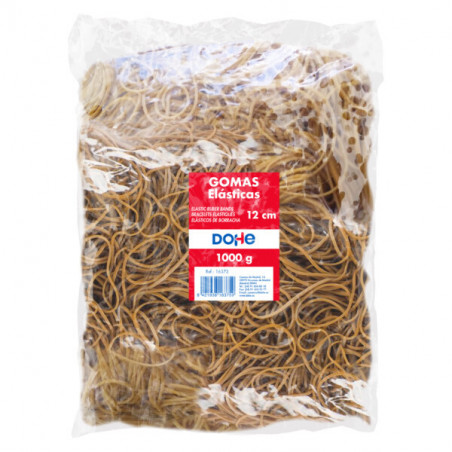 GOMAS ELASTICAS 60 A 200MM, BOLSA 1 KG