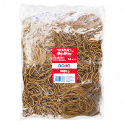 GOMAS ELASTICAS 60 A 200MM, BOLSA 1 KG