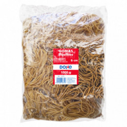 GOMAS ELASTICAS 60 A 200MM, BOLSA 1 KG