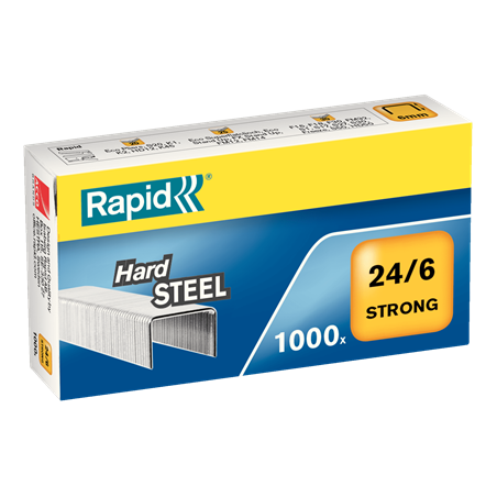 GRAPAS ACERO 24/6, 1.000 UND.