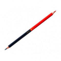 LAPICERO BICOLOR AZUL/ROJO