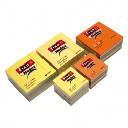 CUBO NOTAS AUTOADH COLOR 51X51MM 400 H