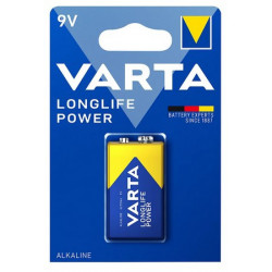 PILA ALCALINA 6LR61, 9V, 1 UND