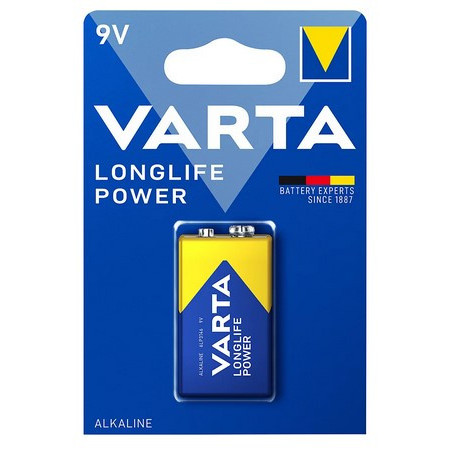 PILA ALCALINA 6LR61, 9V, 1 UND