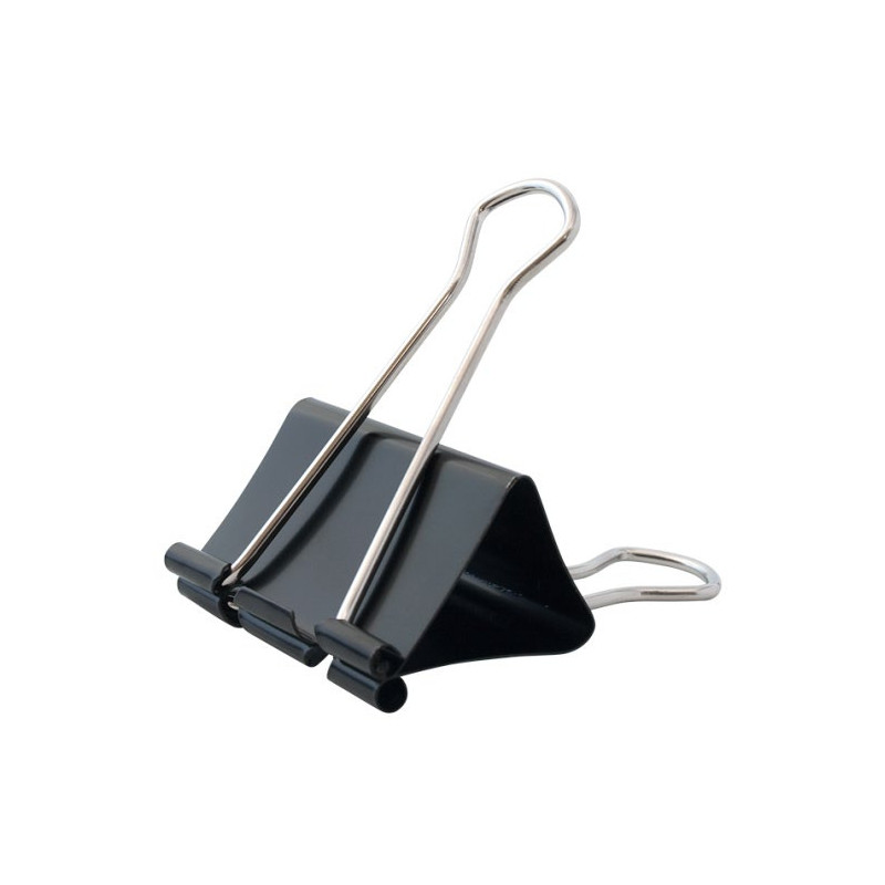 PINZAS SUJETAPAPELES 41 MM 12 UND