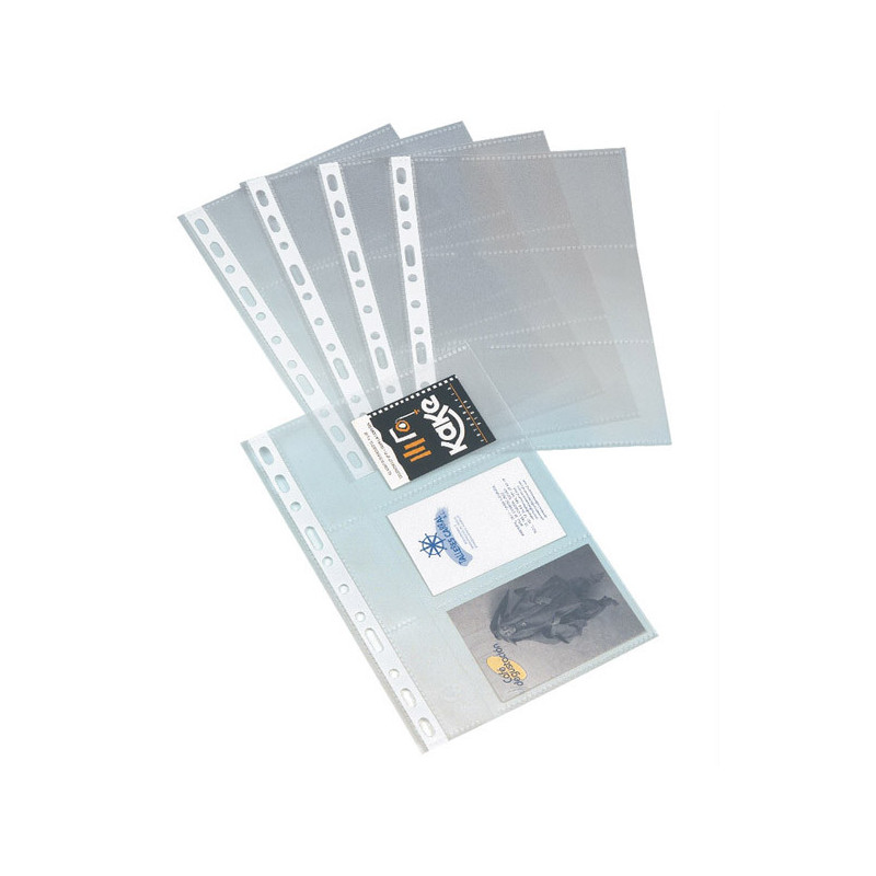 RECAMBIO FUNDA TARJETERO BOLSA 10 FUNDAS